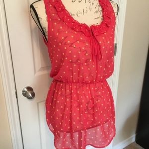 Francescas Collection Blue Rain Tank Blous…